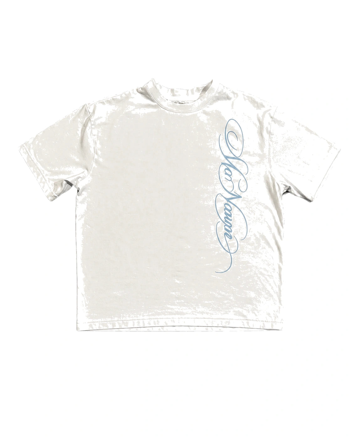 Blue set T-shirt detail