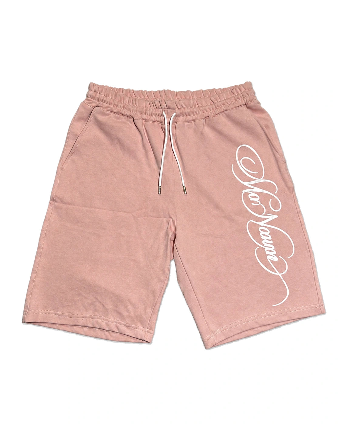 pink set shorts front detail