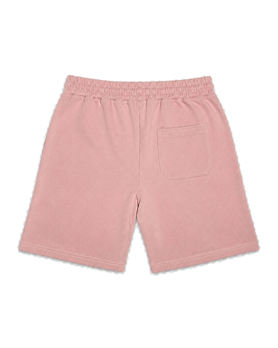 pink set shorts back detail